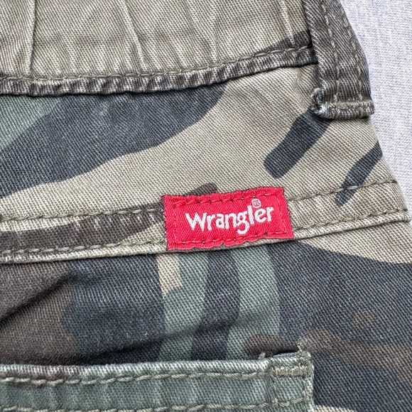Wrangler Jogger Boys 14 Gamer Camo Cargo Pants Drawstring Waist Elastic Cuffs - Picture 9 of 12